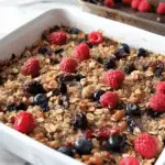 Baked Quinoa and Oatmeal