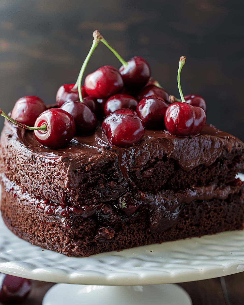 Chocolate Cherry Cake
