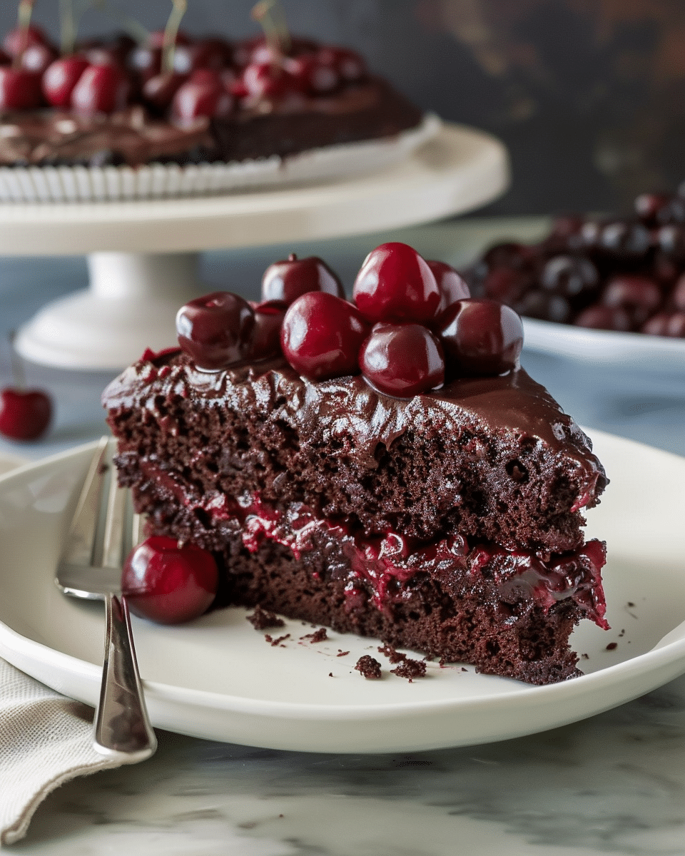 Chocolate Cherry Cake