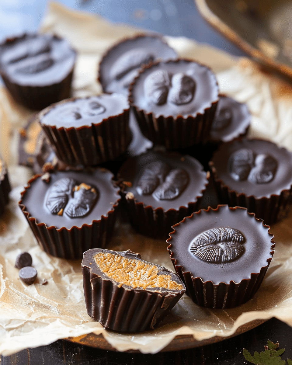 Chocolate Pumpkin Butter Cups