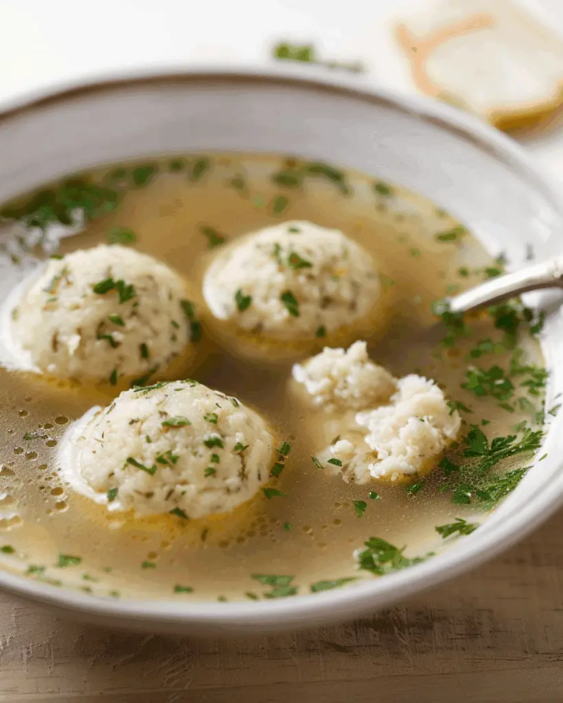 Classic Matzo Ball Soup (Jewish Penicillin)