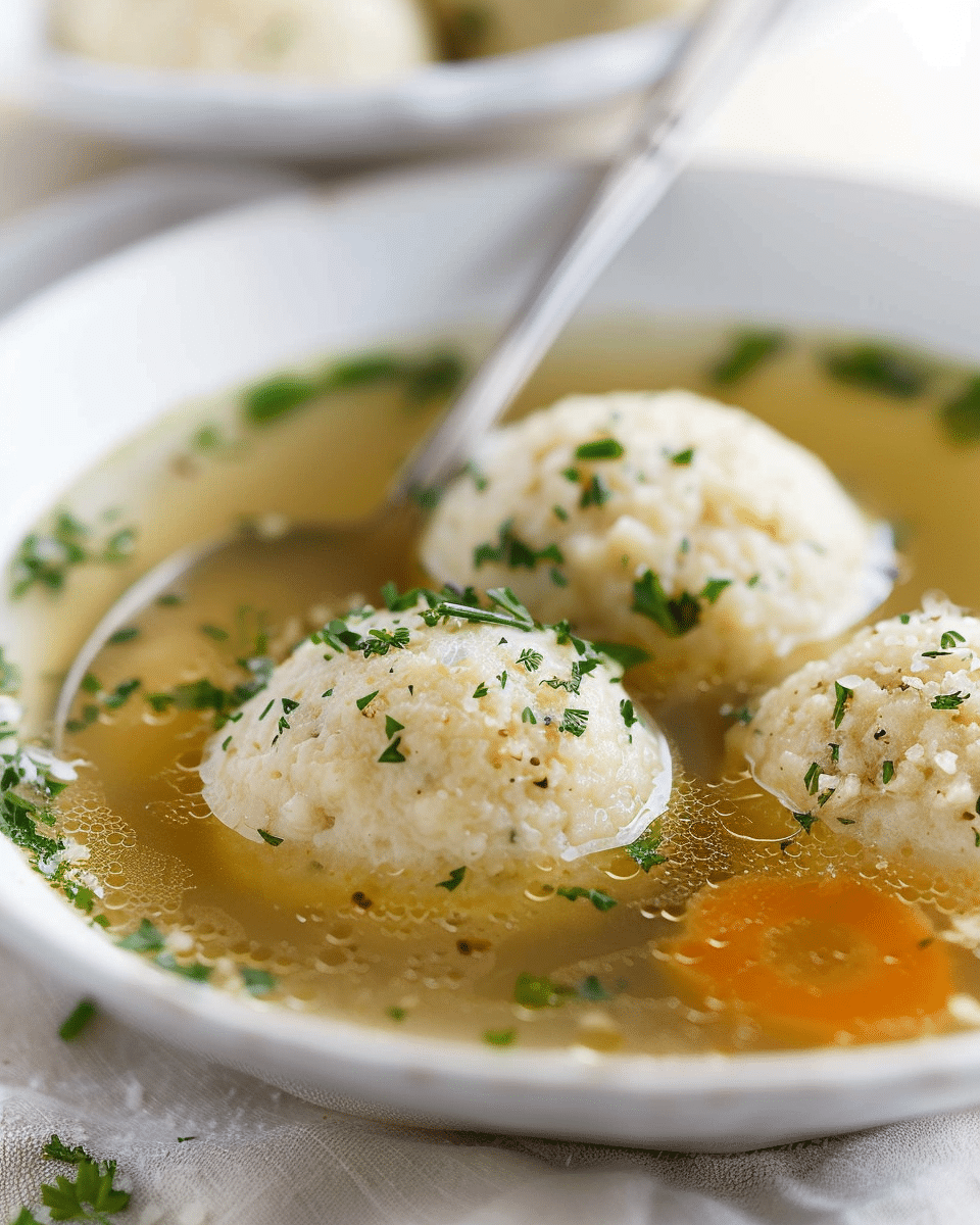 Classic Matzo Ball Soup (Jewish Penicillin)