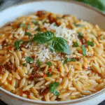Creamy Sun-Dried Tomato Orzo
