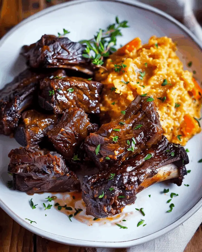 Crockpot Beef Short Ribs