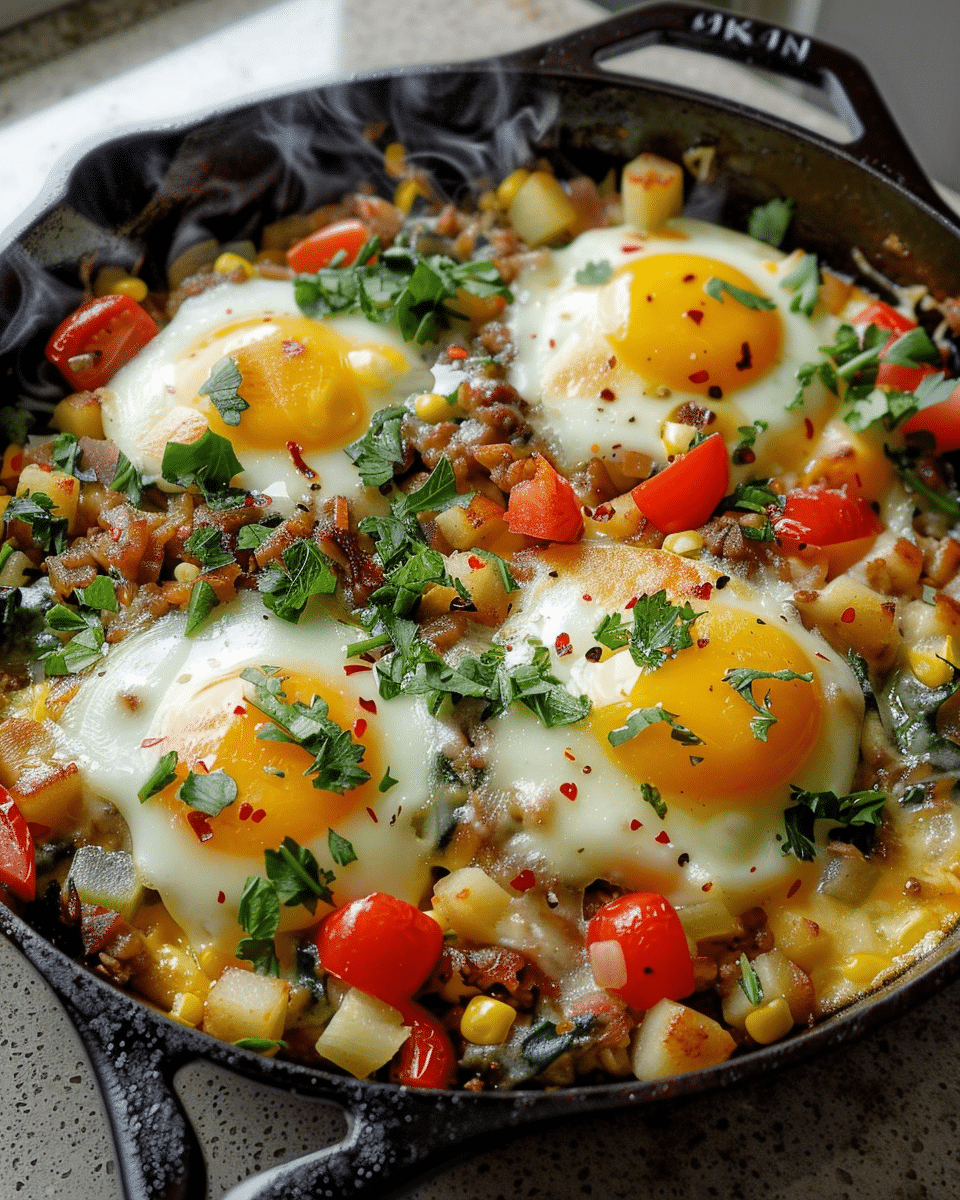 Delicious Breakfast Skillet: 25 Minutes to Comforting Bliss