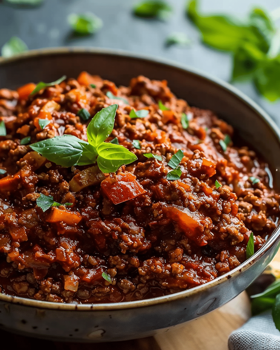 Vegan Bolognese Sauce