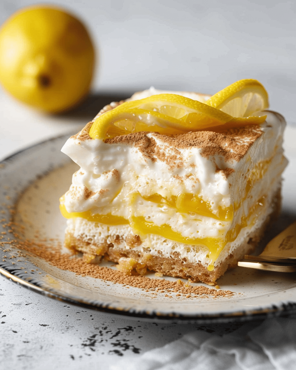 Lemon Tiramisu Recipe