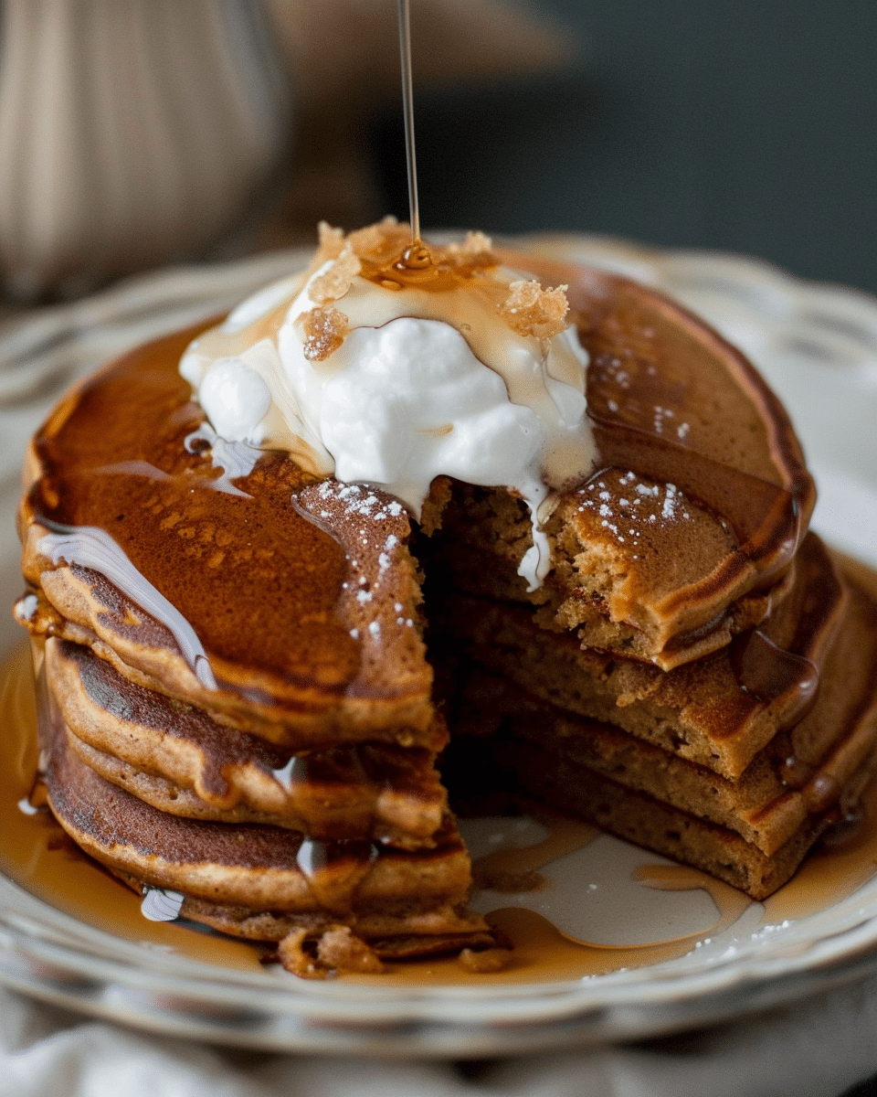 Gingerbread Pancakes