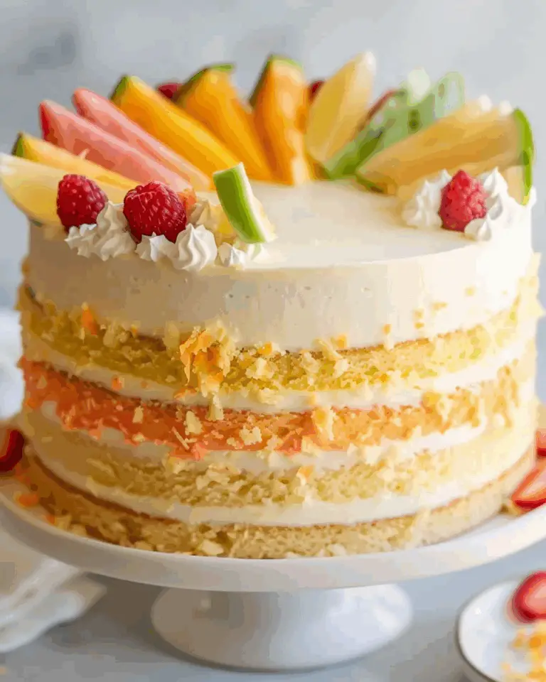 Hawaiian Birthday Cake