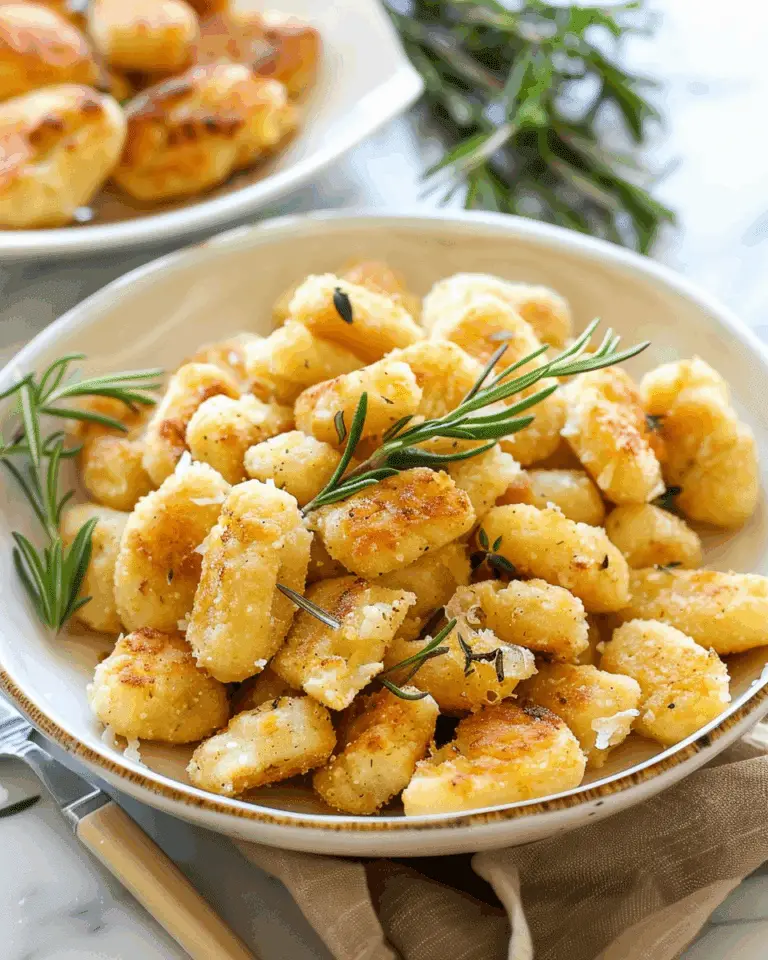 Homemade Cauliflower Gnocchi
