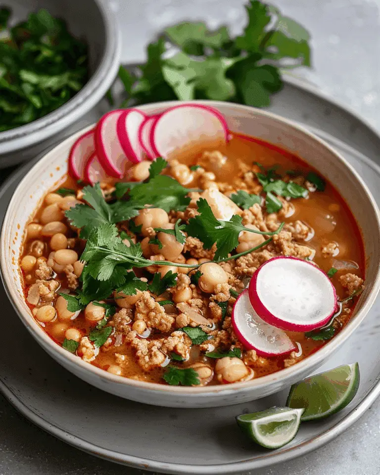 Lightened Ground Chicken Pozole Recipe