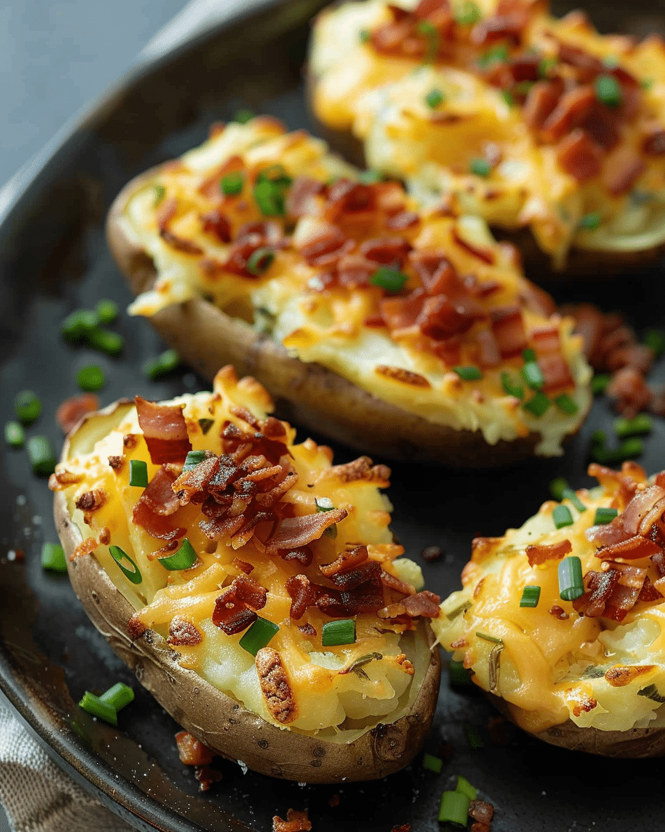Loaded Twice Baked Potatoes