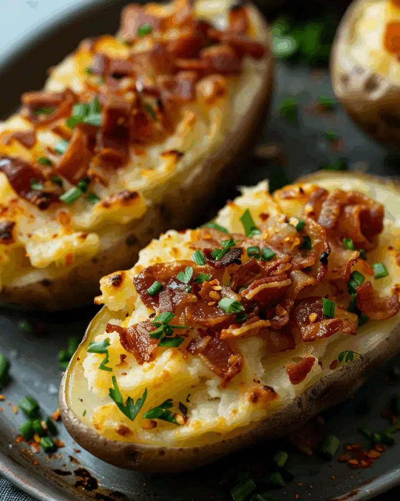 Loaded Twice Baked Potatoes