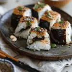 Miso Eggplant Onigiri: A Flavorful Japanese Rice Ball Snack