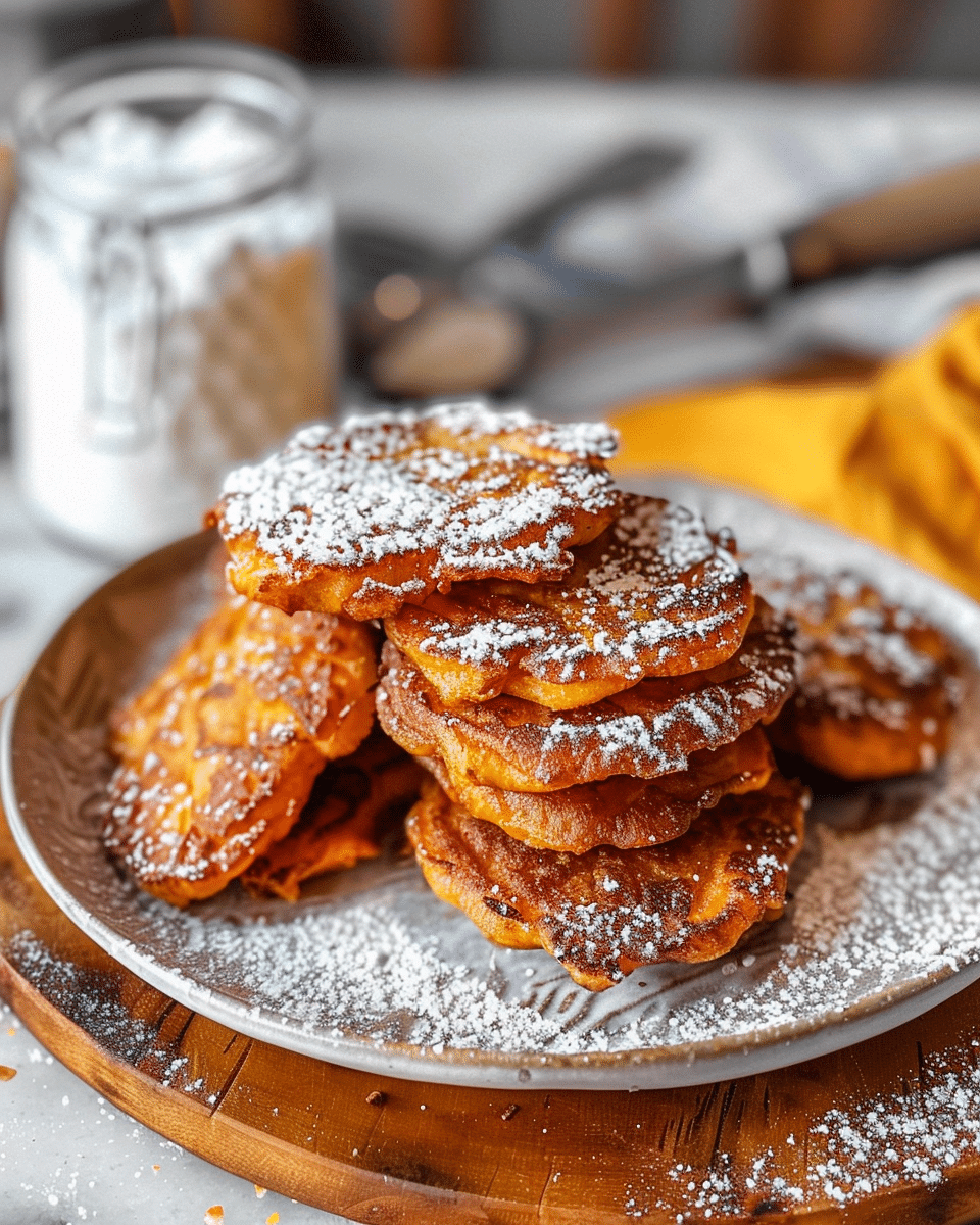 My Famous Pumpkin Fritters
