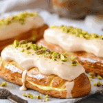 Perfect Pistachio Éclairs