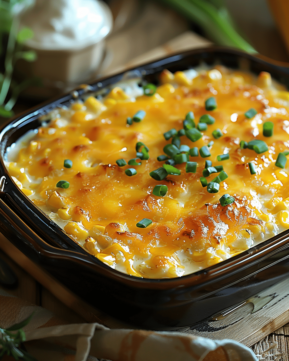 Sweet Harmony Honey-Glazed Corn Casserole | A Comforting Seasonal Favorite