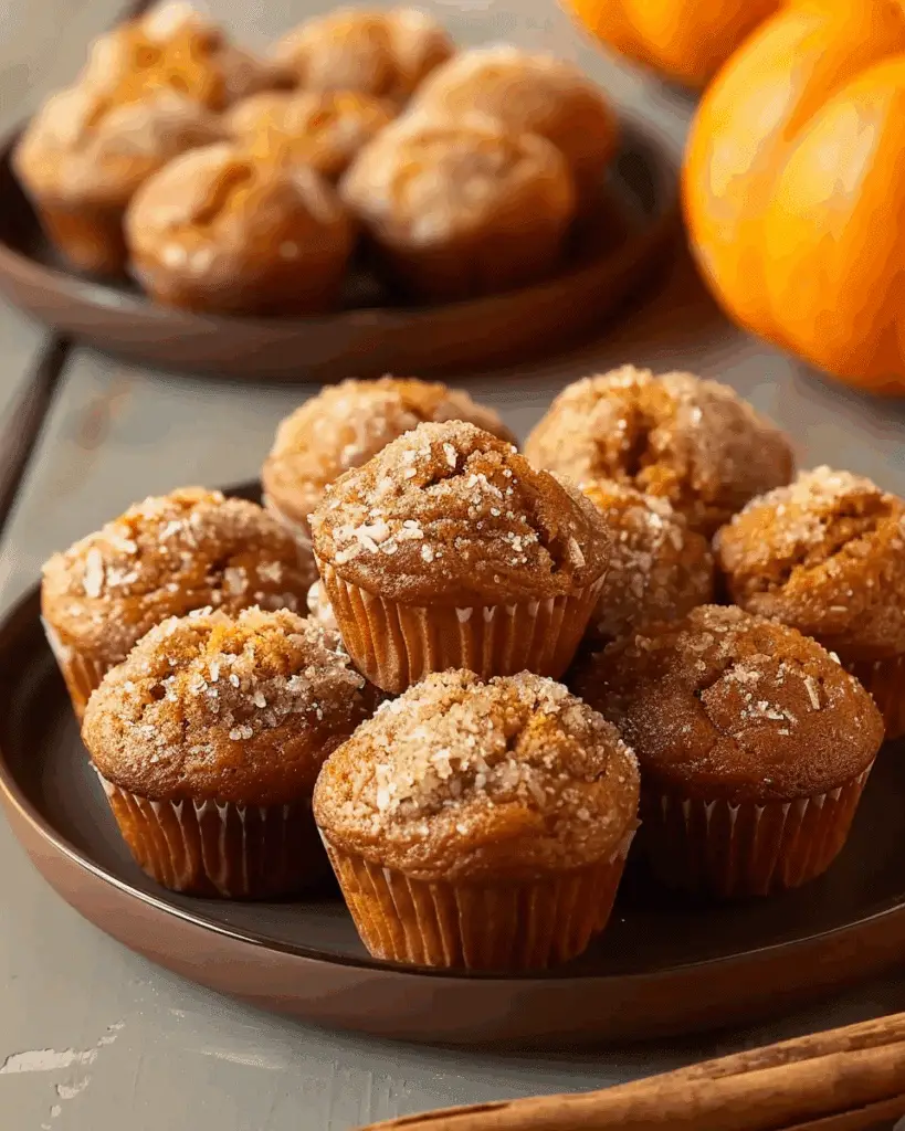 Sweet Mini Pumpkin Muffins