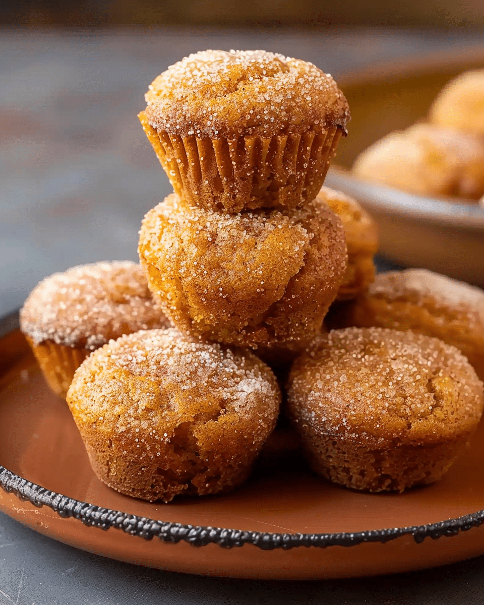 Sweet Mini Pumpkin Muffins