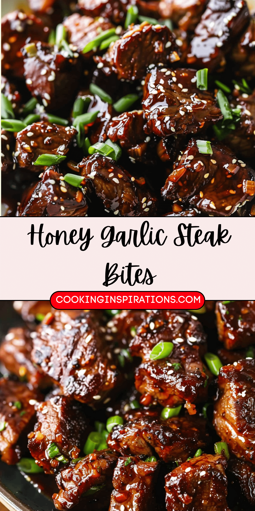 Honey Garlic Steak Bites | Cooking Inspirations