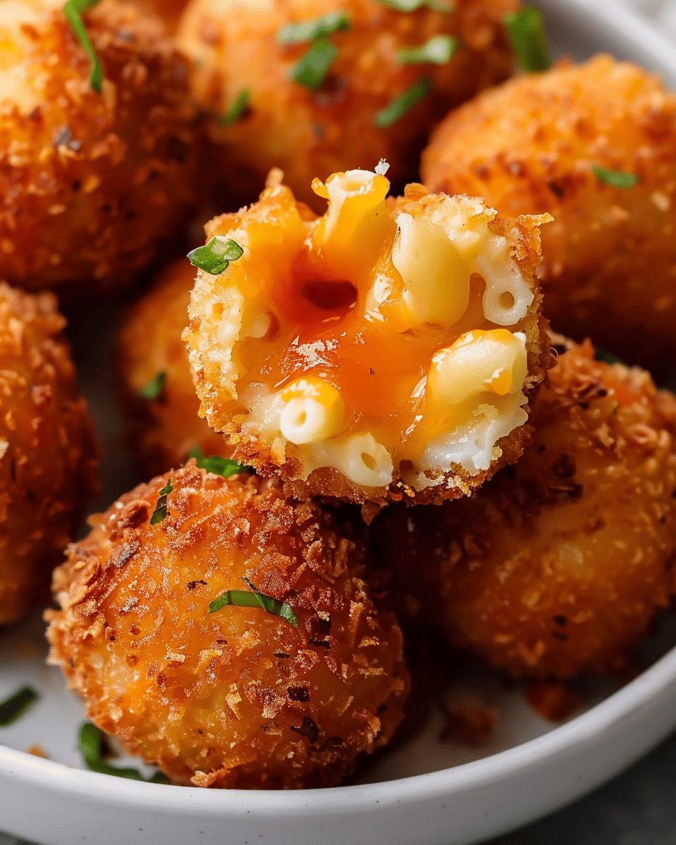 30 Minute Air Fryer Mac and Cheese Balls Recipe