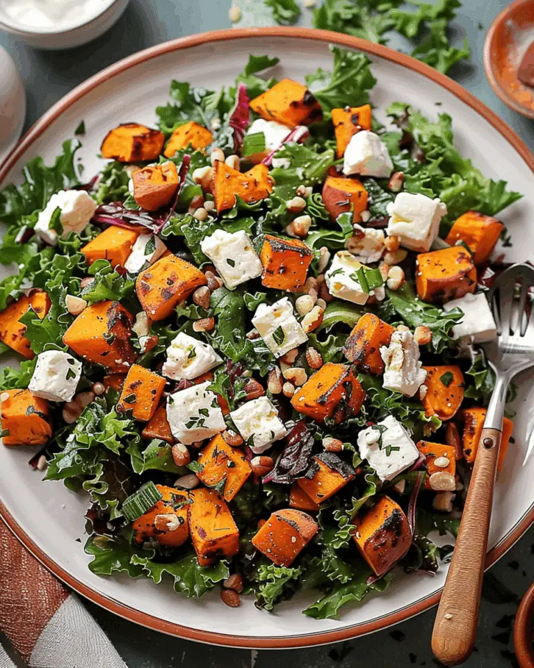 Sweet Potato Goat Cheese Salad: A Colorful and Nourishing Autumn Salad