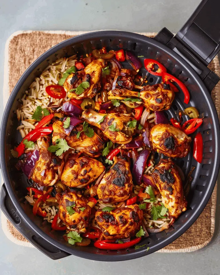 Air Fryer Mexican Chicken Traybake