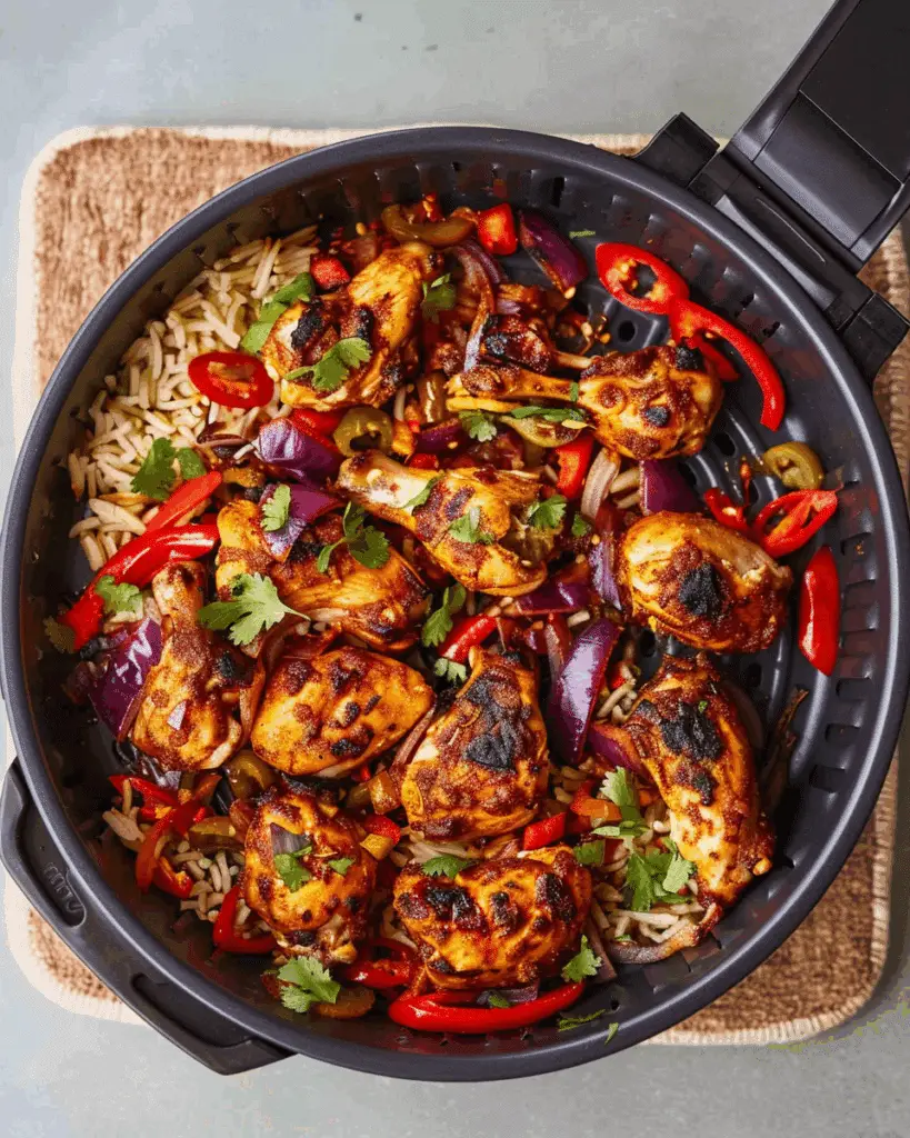 Air Fryer Mexican Chicken Traybake