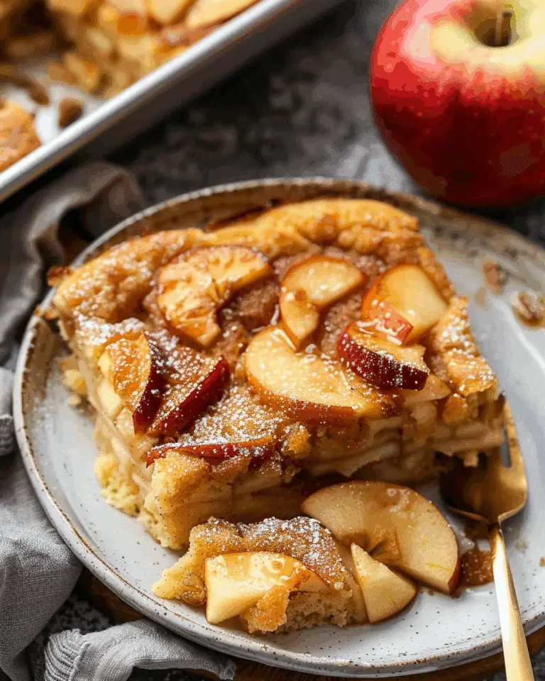 Apple Sheet Pan Pancakes