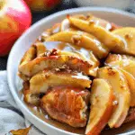 Baked Apple Chai French Toast with Cider Glaze