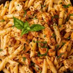 Cajun Chicken Pasta {One Pan Recipe}