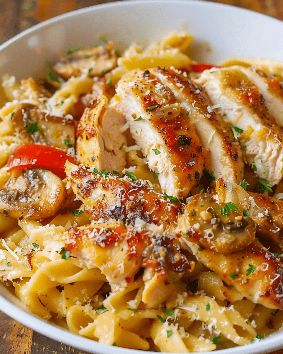 Louisiana Chicken Pasta (Cheesecake Factory Copycat)