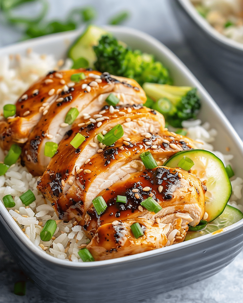 Chicken Rice Meal Prep