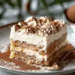 Coconut Rum (Coquito) Tiramisu Dessert