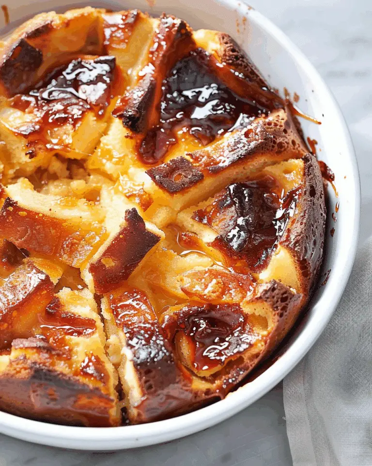 Condensed Milk Bread and Butter Pudding