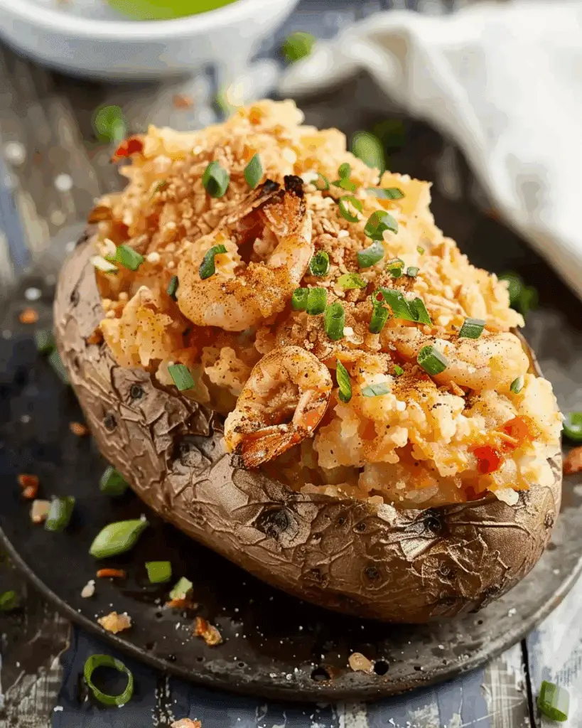 Crawfish Baked Potato