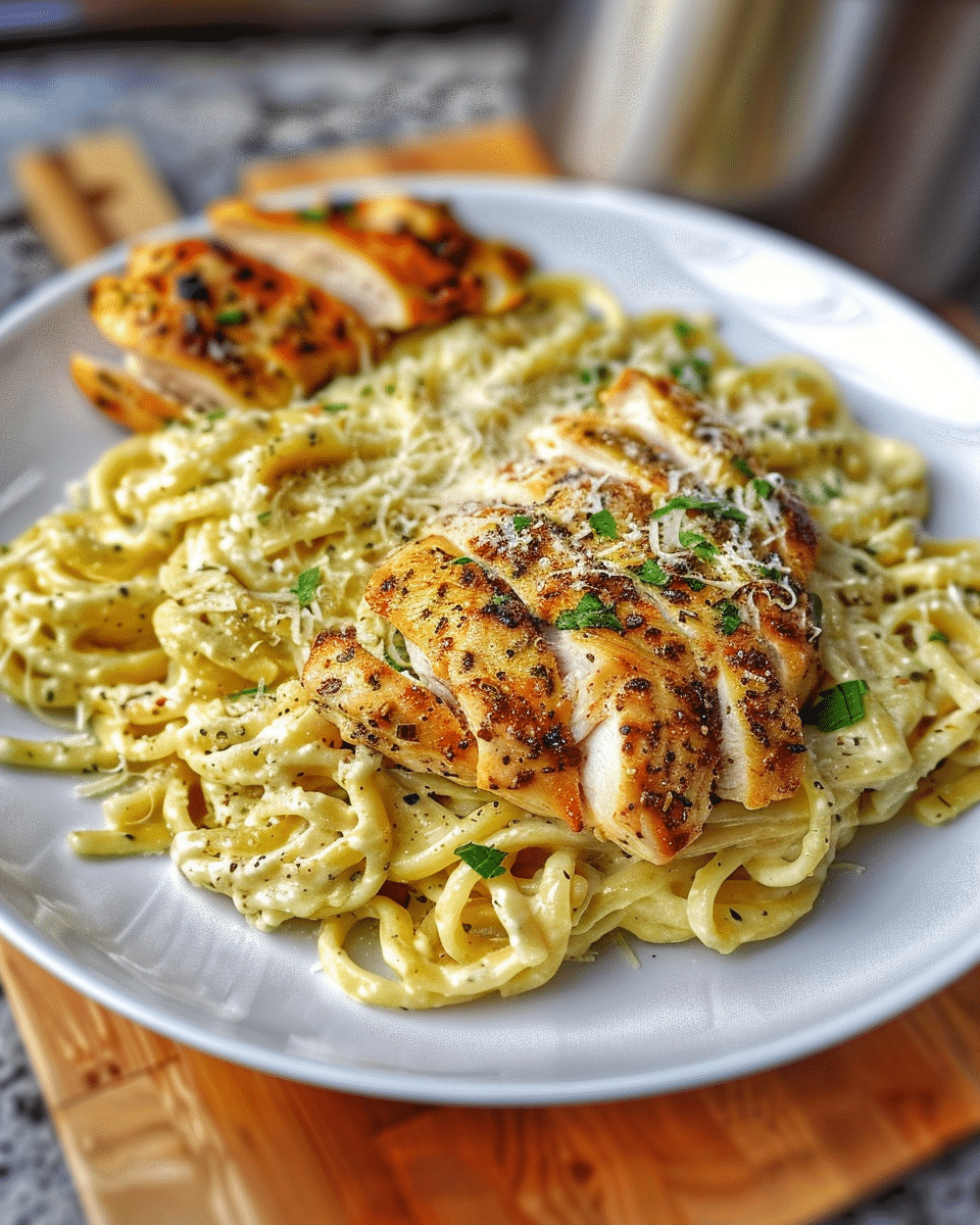 The Ultimate Creamy Garlic Parmesan Chicken Pasta You’ll Crave Every Week
