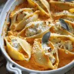 Creamy Pumpkin Ricotta Stuffed Shells Recipe