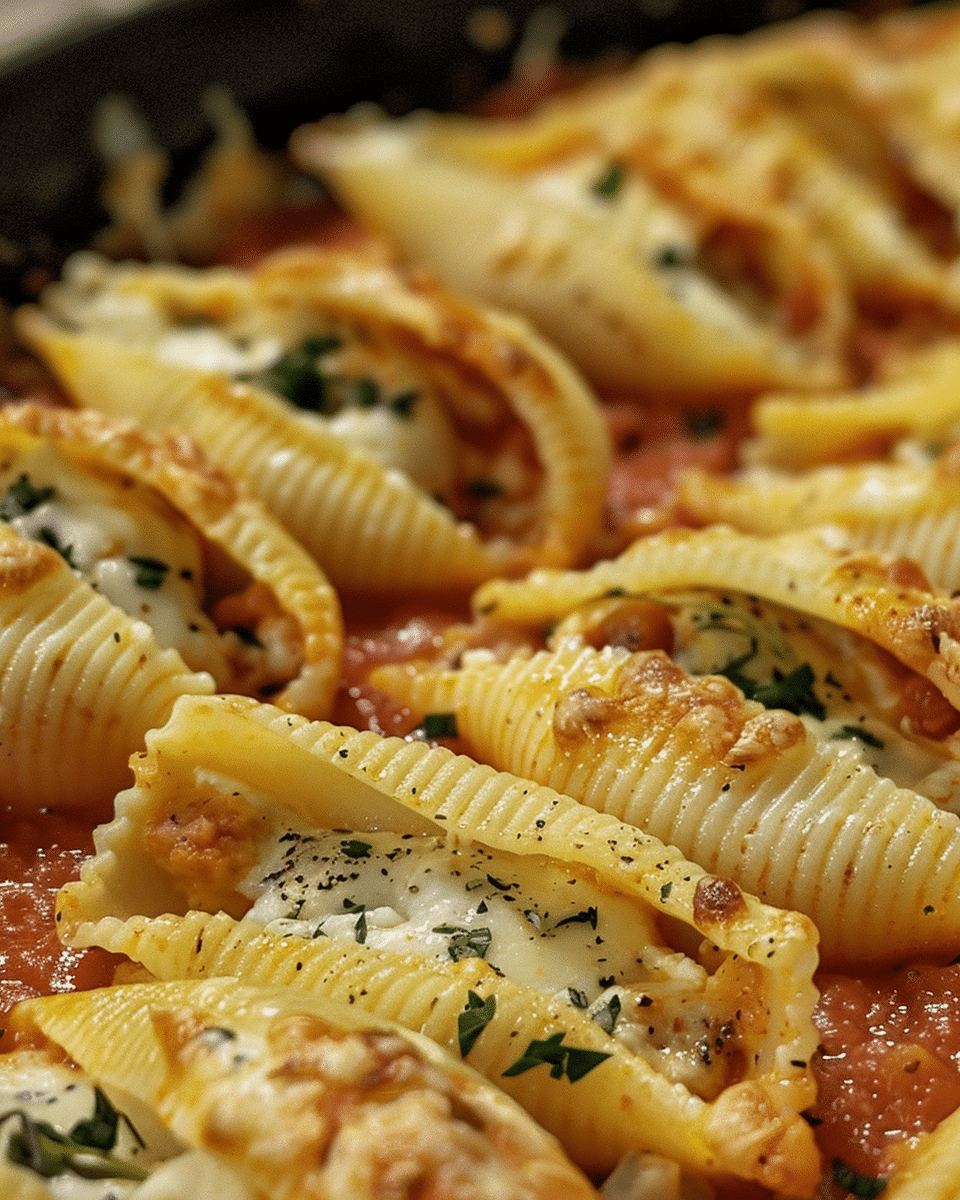 Creamy Pumpkin Ricotta Stuffed Shells Recipe
