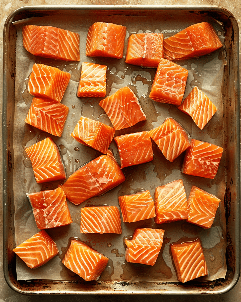 Crispy Bang Bang Salmon Bites