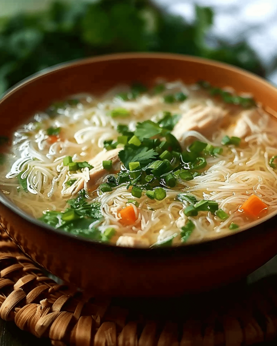 Easy Chicken Vermicelli Soup That Warms the Soul in Just 30 Minutes