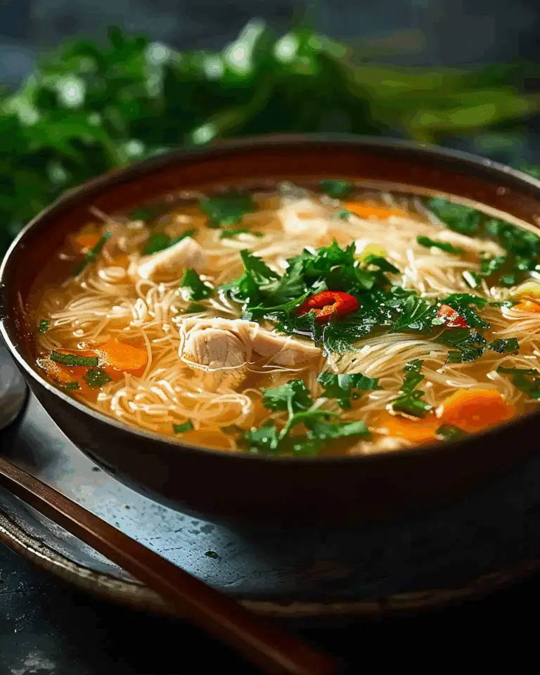 Easy Chicken Vermicelli Soup That Warms the Soul in Just 30 Minutes