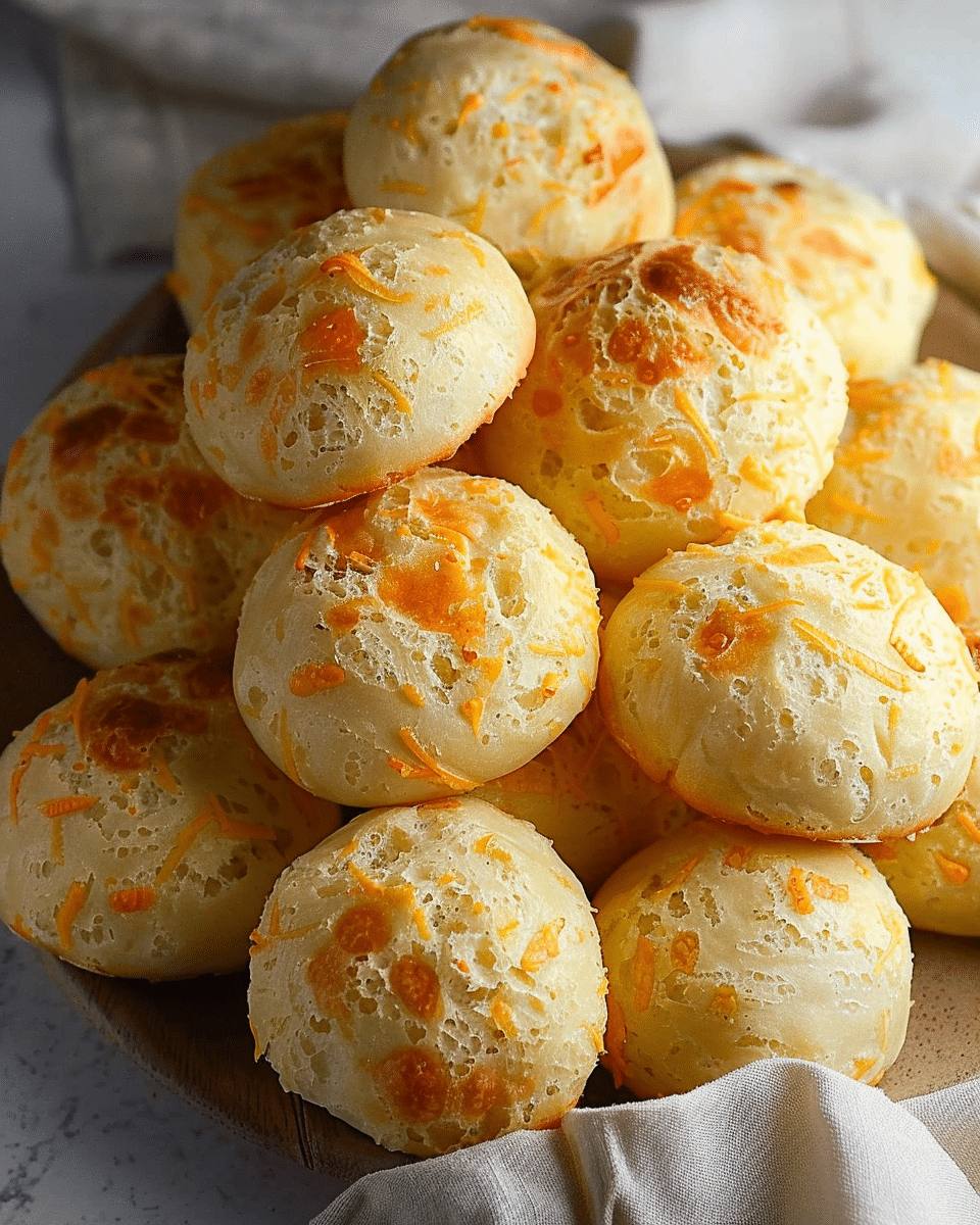 Brazilian Cheese Bread (Pão de Queijo) – Easy Blender Recipe