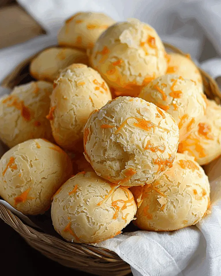 Brazilian Cheese Bread (Pão de Queijo) – Easy Blender Recipe