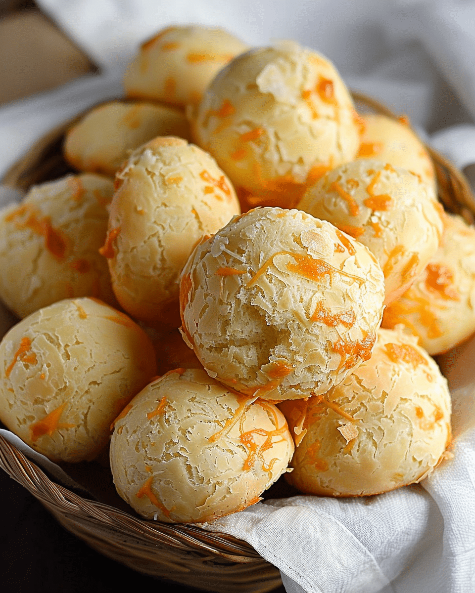 Brazilian Cheese Bread (Pão de Queijo) – Easy Blender Recipe