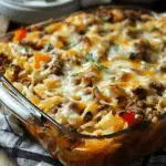 Savory Cabbage Beef Bake Recipe