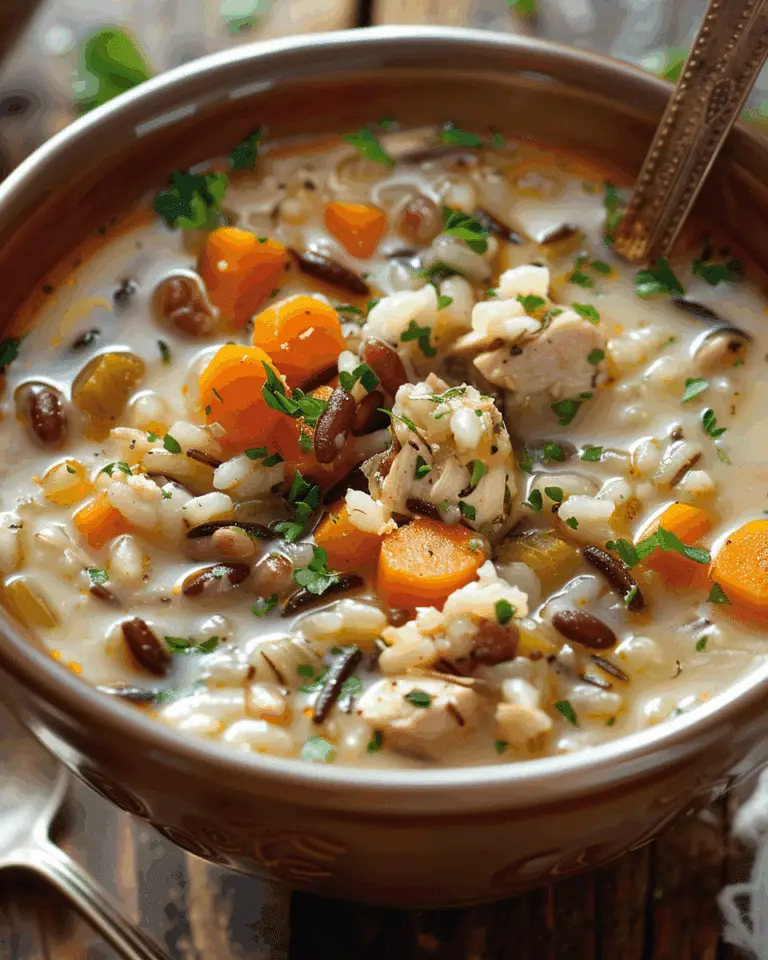 Fall Chicken and Wild Rice Soup Recipe