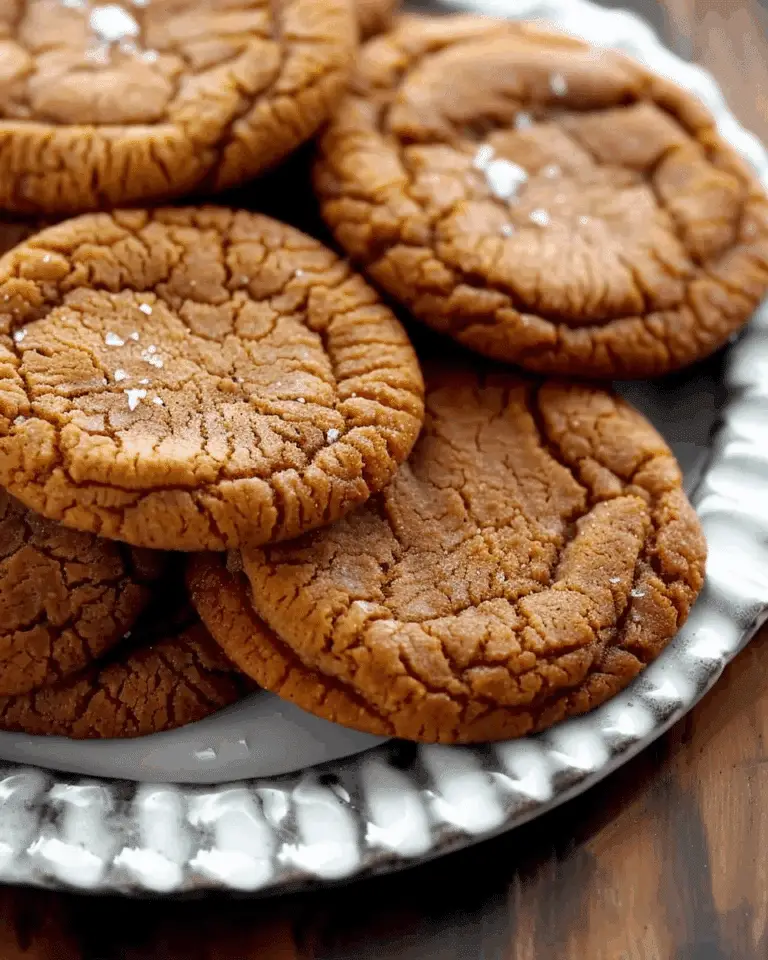 Ginger Molasses Cookies Recipe