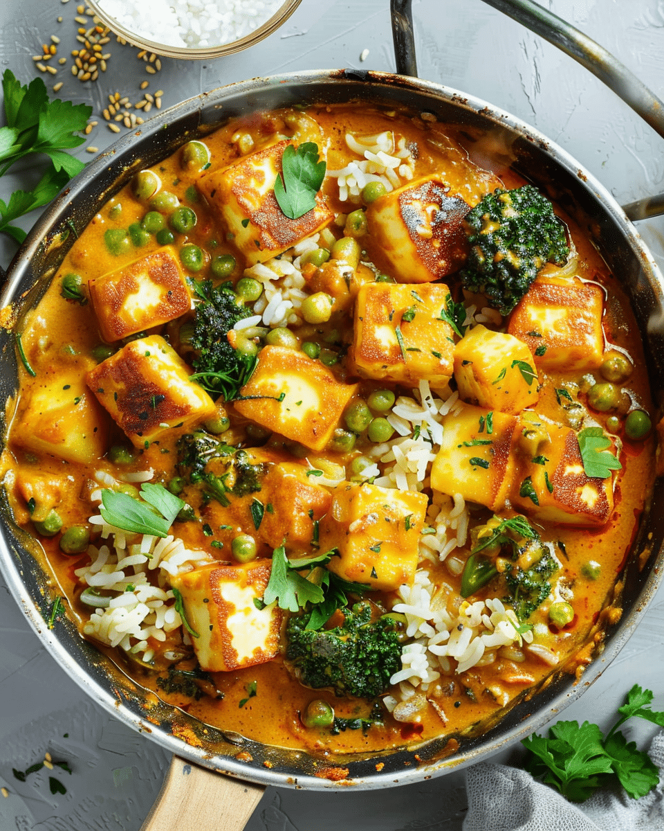 Halloumi Curry {30 Minute Meal}