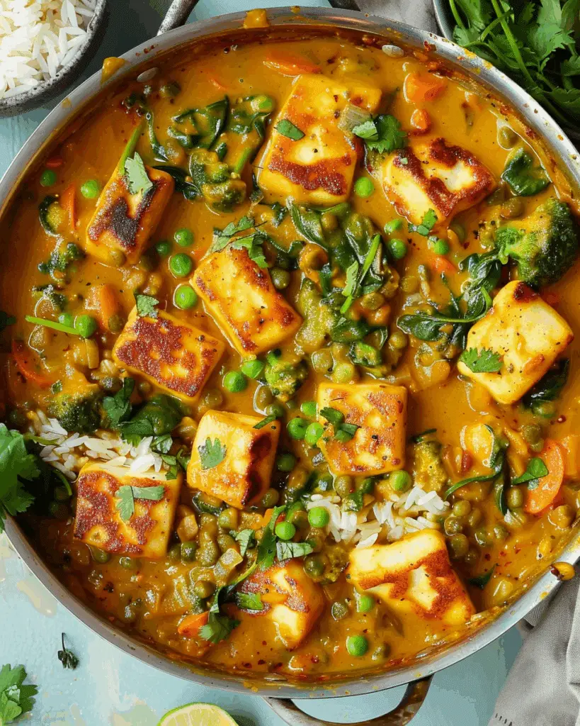 Halloumi Curry {30 Minute Meal}